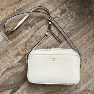michael khors white purse